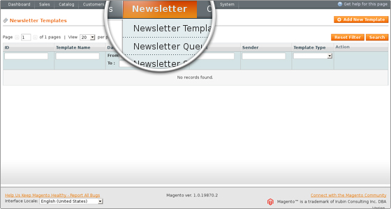How to setup and send newsletter